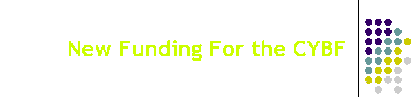 New Funding For the CYBF