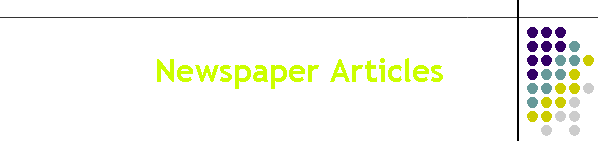 Newspaper Articles
